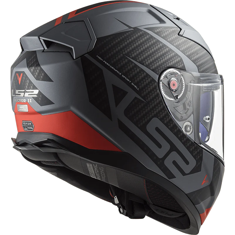 Casco integrale LS2 FF811 VECTOR II Fibra ECE2206 - Image 6