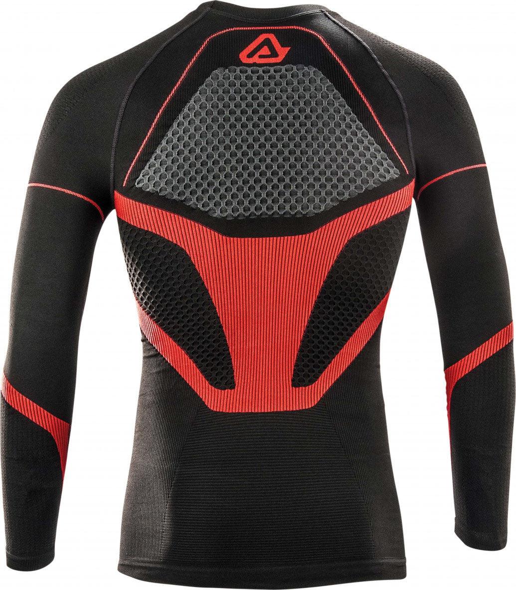 Maglia intima tecnica Acerbis X-Body Winter Nero Rosso - Image 3